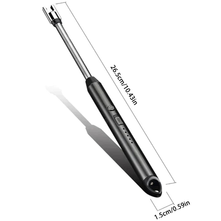 Arc Lighter With Usb Charging | Flameless Windproof | Led Battery Display | Rotate 360 Degrees