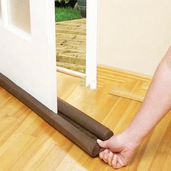Twin Door Draft Protector ‰ÛÒ Door Air Lock Foam For Cold Air Window Shutters, Dust Barriers, Insect Repellent