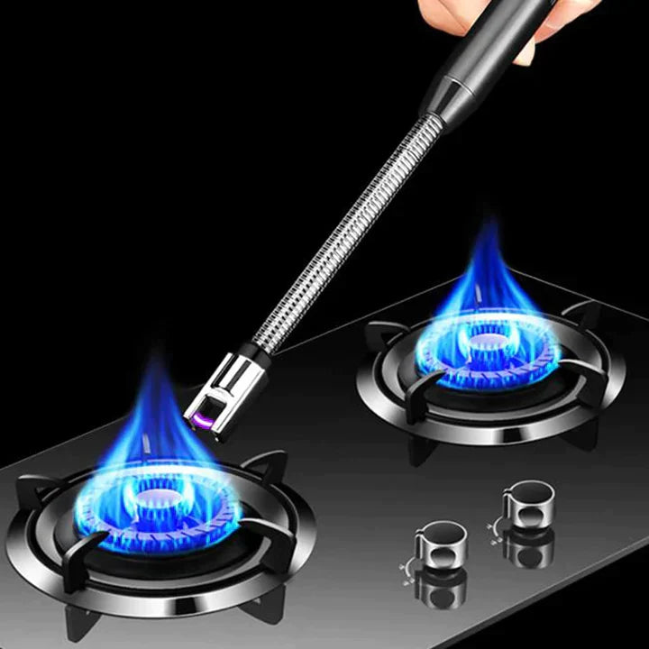 Arc Lighter With Usb Charging | Flameless Windproof | Led Battery Display | Rotate 360 Degrees