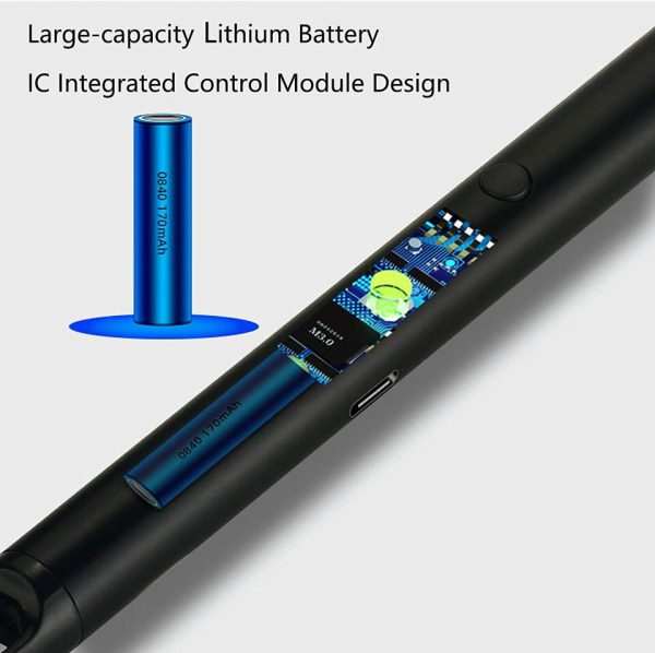 Arc Lighter With Usb Charging | Flameless Windproof | Led Battery Display | Rotate 360 Degrees