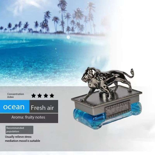 Lion Sculpture Car Dashboard Car Perfume Fragrance | Car Perfume