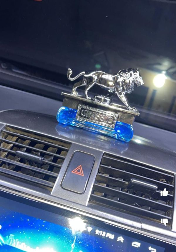 Lion Sculpture Car Dashboard Car Perfume Fragrance | Car Perfume