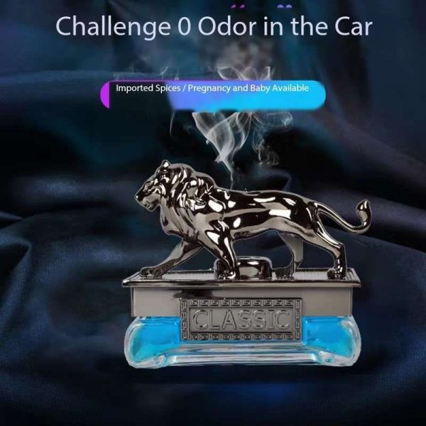 Lion Sculpture Car Dashboard Car Perfume Fragrance | Car Perfume