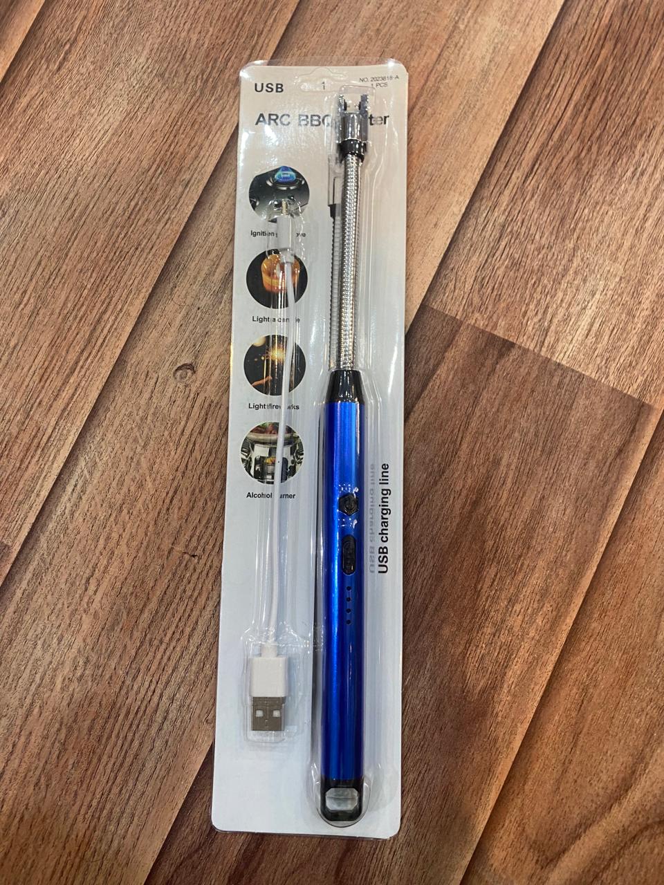Arc Lighter With Usb Charging | Flameless Windproof | Led Battery Display | Rotate 360 Degrees